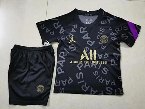 20-21 P_S_G black training kids kit