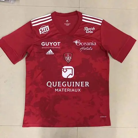 20-21 Stade Brestois home red