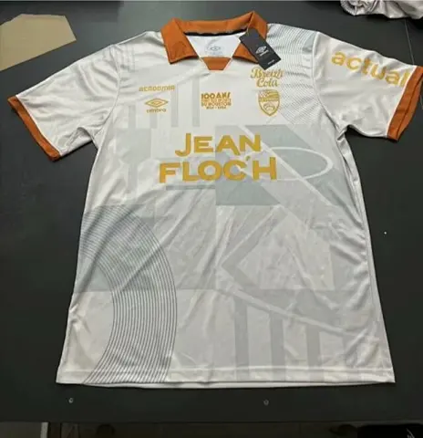 Maillot de football 24-25 Lorient blanc — Domicile