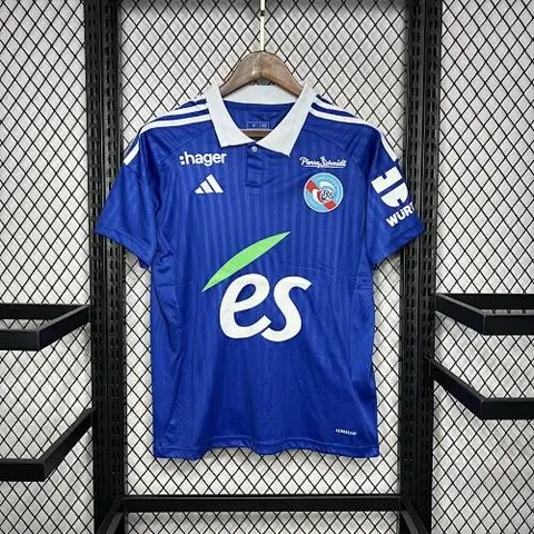 24-25 RC Strasbourg Alsace home soccer jersey