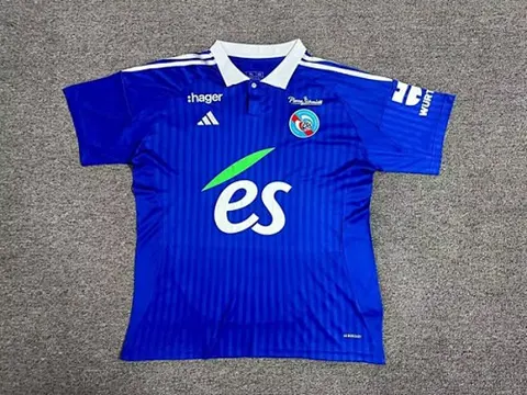 24-25 Strasbourg home soccer jersey