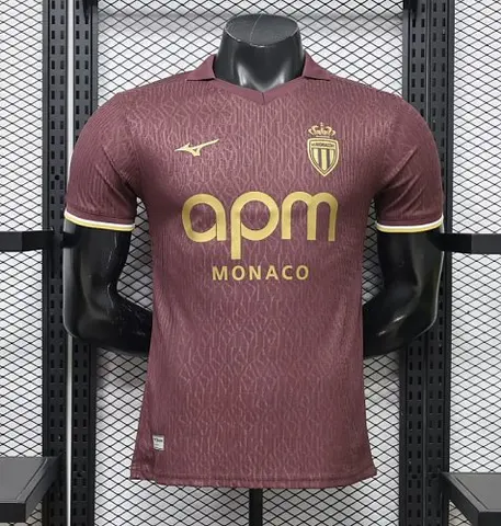2026/27 Monaco Away Player Version Soccer Jersey S-2XL