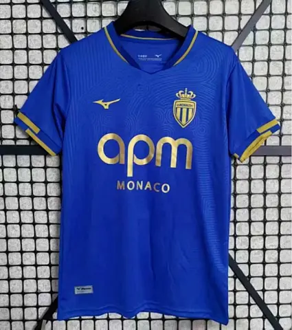 25-26 Monaco away soccer jersey size S-4XL