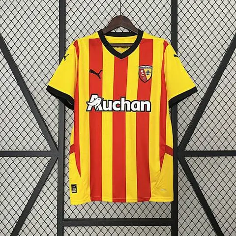 24-25 Lens home soccer jerseyc