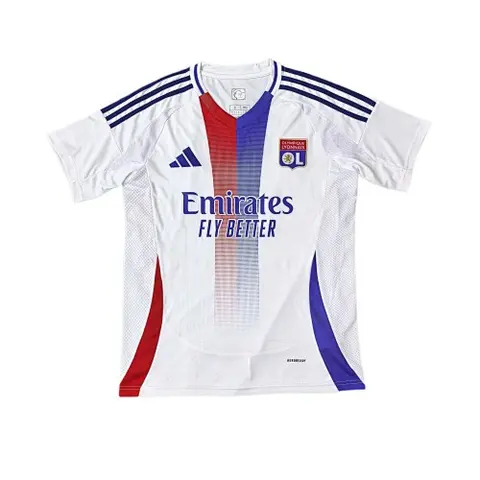 24-25 Lyon home soccer jersey