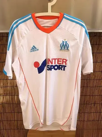 2012/13 Olympique de Marseille Home Retro Soccer Jersey S-2XL