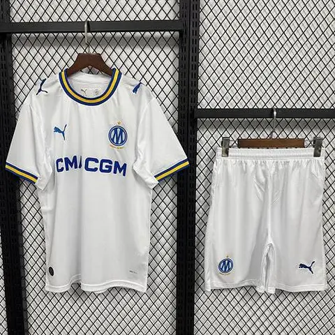 2026/27 Marseille Home Adult Soccer Jersey Suit S-2XL
