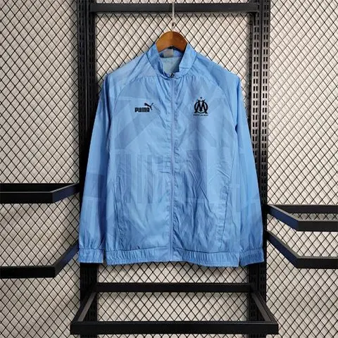 23-24 Marseille light blue Windbreaker