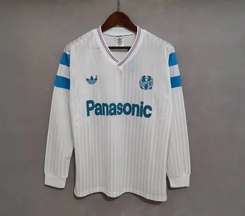 90-91 Marseille home long sleeves