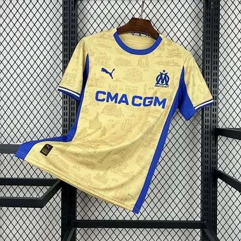 Mens Olympique Marseille 2025/26 Fourth Jersey