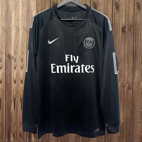 Maillot de football 17-18 PSG — Troisième maillot · Rétro · Manches longues
