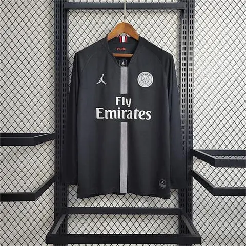 18-19 PSG Black Champions League Long sleeves