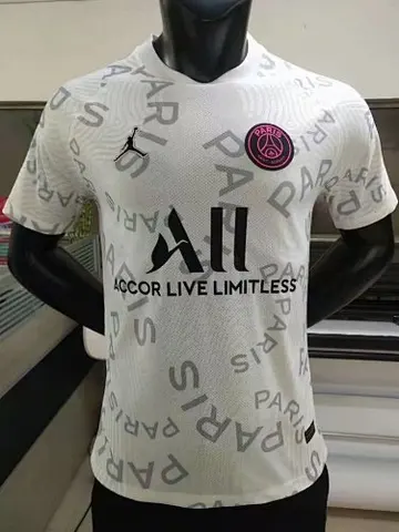 20-21 PSG Jordan white training suit player version