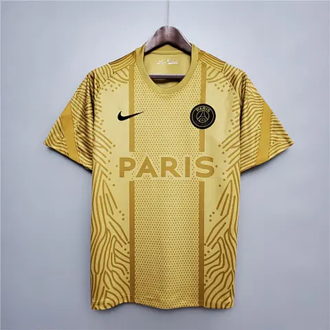 20-21 PSG training suit gold pattern