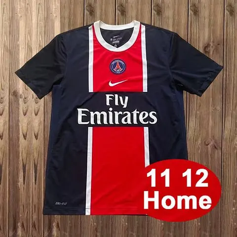 2011/12 PSG Home Retro Soccer Jersey S-2XL