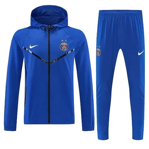 2026/27 PSG Blue Windbreaker Suit S-2XL