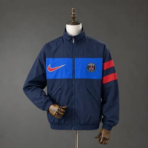 2026 PSG Dark Blue Windbreaker Jacket S-2XL