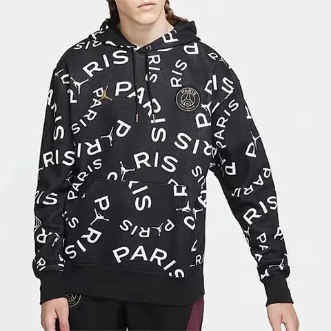 21-22 PSG Black Fleece Sweatshirt