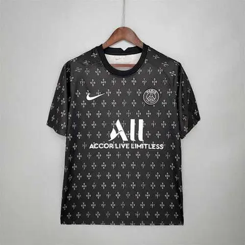 21-22 PSG Jordan black Training Suit