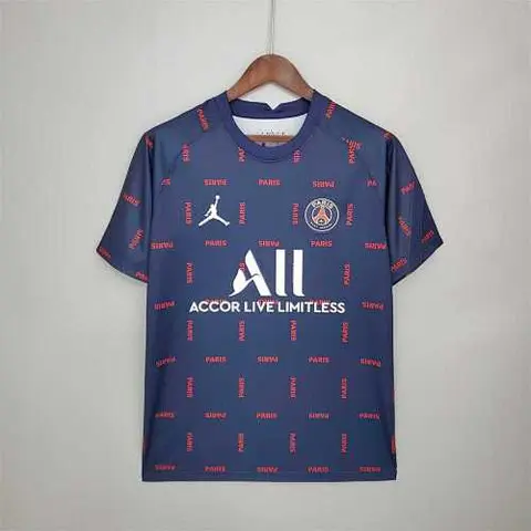 21-22 PSG Jordan royal blue Training Suit