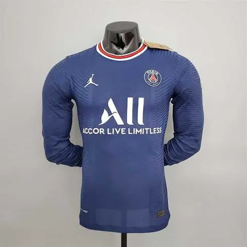 21-22 PSG home player version long sleeves