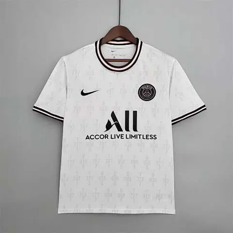 21-22 PSG training suit white number