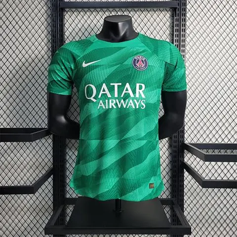 23-24 PSG green goalkeeper player version