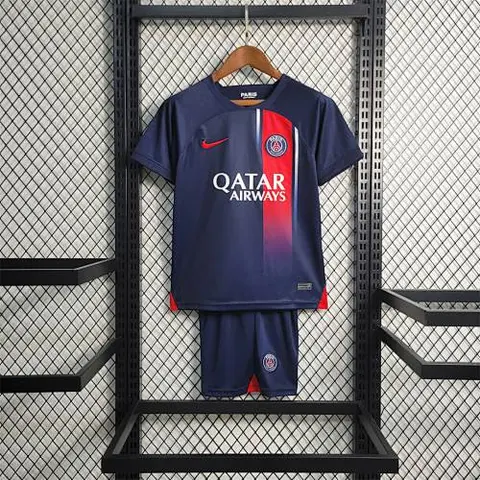 23-24 PSG home kids kit
