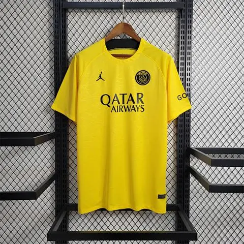 23-24 PSG yellow training shirt
