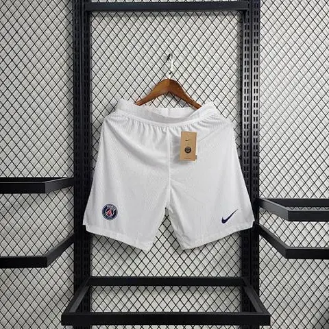 23-24 Player Shorts PSG White Size S-3XL