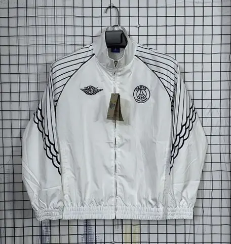 24/25 PSG White Windbreaker