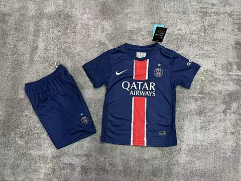 24-25 PSG home kid kit with star