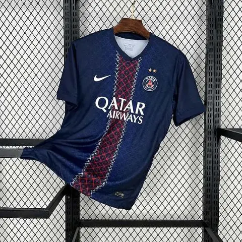 25-26 PSG Home Kit With Stars S-4XL