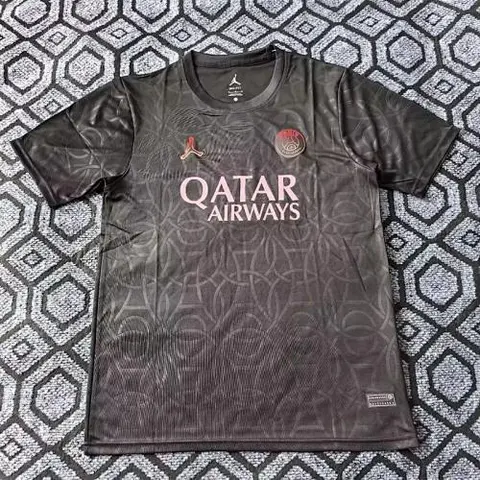 25-26 PSG Jordan black training jersey