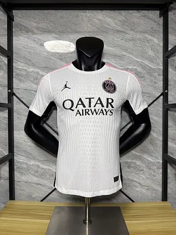 25-26 PSG Jordan white player version jersey size S-2XL