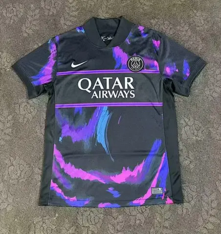 25-26 PSG black and purple special jersey