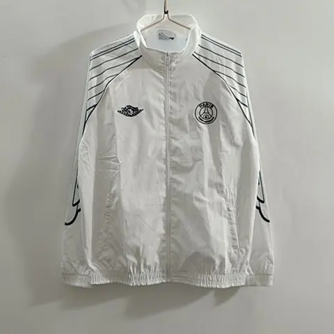 25-26 PSG white windbreaker