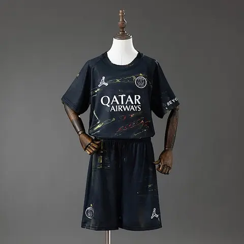 PSG 25/26 Night Edition Kids Kit Jersey SIZE 16-28