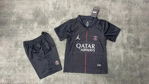 PSG Paris 2025/26 Fourth Away Kid kit size: 16-28