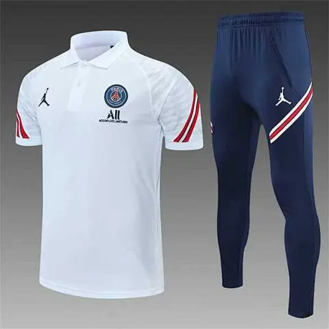 Polo PSG Jordan white