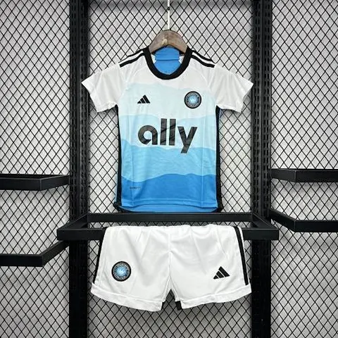 24-25 Charlotte FC home kid kit