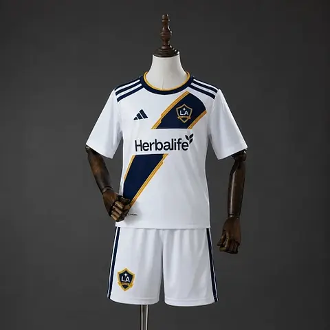2026/27 LA Galaxy Home Kids Kit Soccer Jersey 16-28