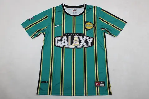 99 LA GALAXY away green retro jersey