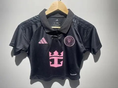 2026/27 Miami Away Women's Crop Top Soccer Jersey S-2XL
