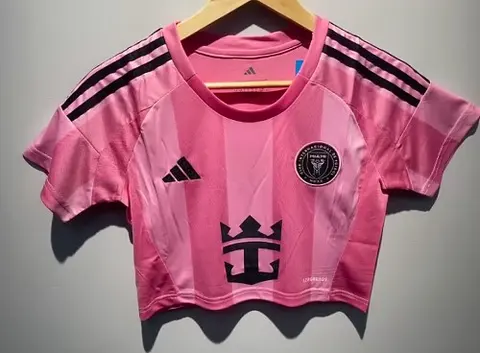 2026/27 Miami Home Women's Crop Top Soccer Jersey S-2XL