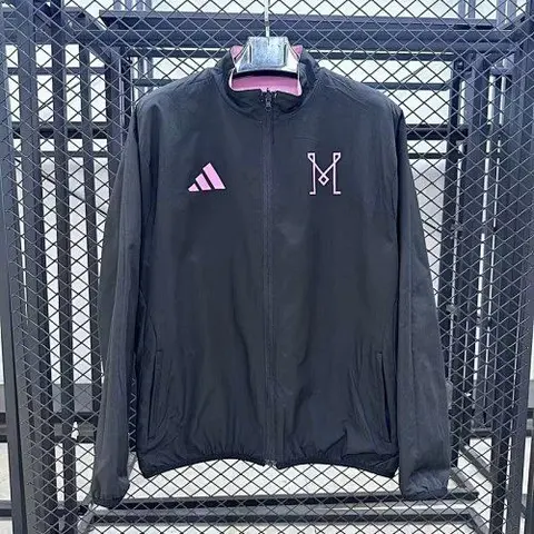 25-26 Miami black windbreaker
