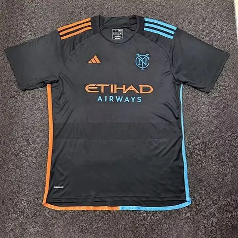 24-25 New York City away black jersey