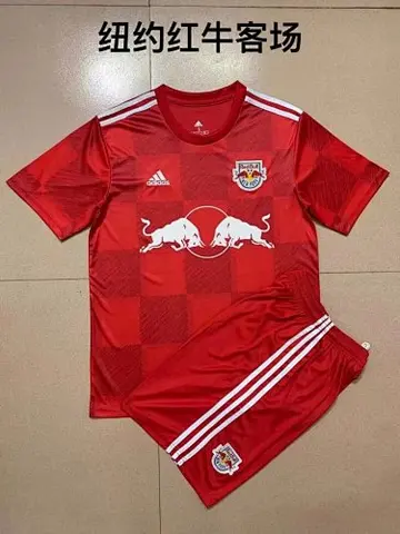 22-23 New York Red Bulls away kids kit