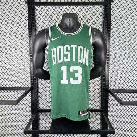 2023 Boston Celtics Green No. 13 GEORGE NBA Basketball Jersey