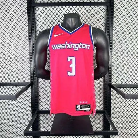 2023 Washington Wizards Red City Edition No. 3 YOUNG NBA Jersey
